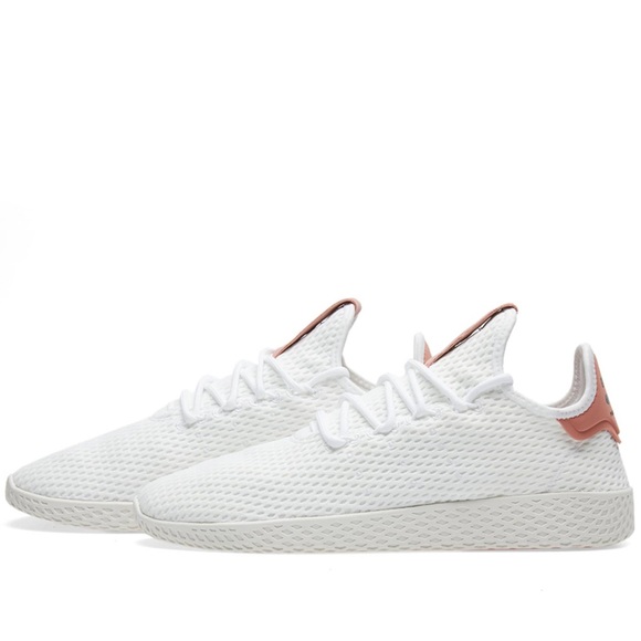 ADIDAS X PHARRELL WILLIAMS TENNIS HU, White & Raw Pink - Picture 2 of 12